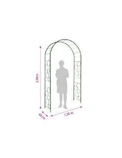 Produits De Jardin -Produits De Jardin arche bulles coloris rouge ou vert sapin louis moulin 1