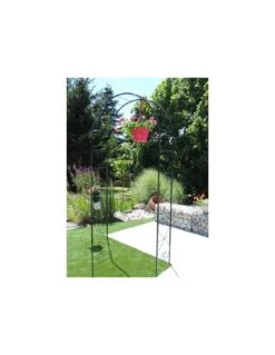Arche "romantique" Coloris Vert Sapin Ou Fer Vieilli - Vert Sapin -Produits De Jardin arche romantique coloris vert sapin ou fer vieilli 5
