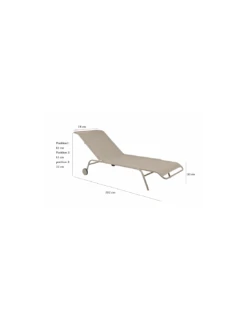 Bain De Soleil Coolside Design Studio - Fermob - Carbone -Produits De Jardin bain de soleil coolside design studio fermob 3