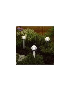 Balise Globe Craquelée -Produits De Jardin balise globe craquelee 2