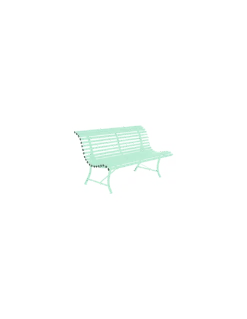 Banc De Jardin Louisiane L.150 Cm - Métal - Vert Opaline