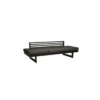 Canapé Bain De Soleil Lounge New Holly - Noir Mät -Produits De Jardin banc holly aluminium noir
