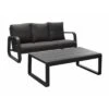 Canapé Antonino 3 Places + Table - Graphite -Produits De Jardin canape antonino 2 places table oceo 3