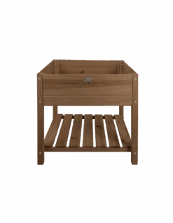 ESSCHERT DESIGN Carré Potager En Bois Teinté Marron 78.8x78.8x78 Cm