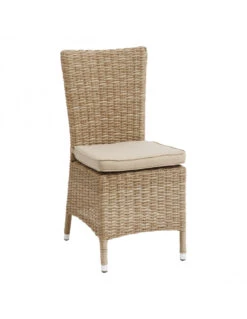 Chaise De Jardin Mooréa - Aluminium Et Résine Tressée - Terre D'ombre -Produits De Jardin chaise de jardin moorea aluminium et resine tressee 10