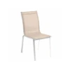 Chaise Empilable Axant Lin / Blanc -Produits De Jardin chaise empilable axant lin blanc