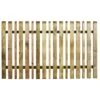 Clôture Oblik Lames Alternées - Bois Traité 90x150 Cm -Produits De Jardin cloture oblik lames alternees bois traite 90x150 cm