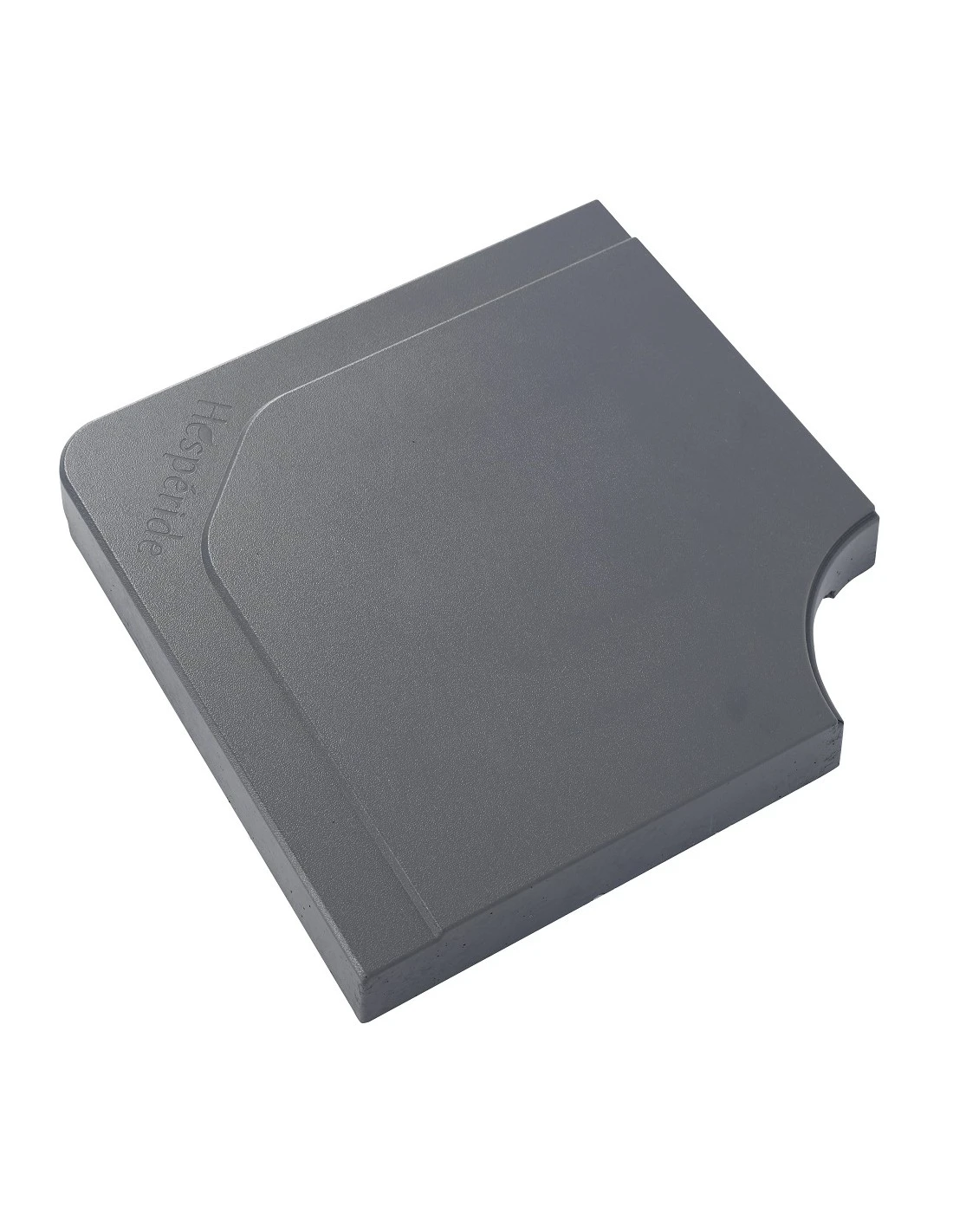 Dalle De Parasol Lisse Stacio 25kg Carrée - Béton Ardoise 3 Dalle De Parasol Lisse Stacio 25kg Carrée - Béton Ardoise