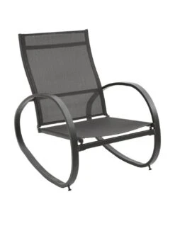 Fauteuil à Bascule Nevada - Graphite -Produits De Jardin fauteuil a bascule nevada graphite 2