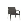 Fauteuil Bas New Top Aluminium Anthracite Textilène Carbone -Produits De Jardin fauteuil bas new top aluminium anthracite textilene carbone