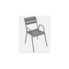 Fauteuil De Jardin Bridge Monceau Empilable Métal - Romarin -Produits De Jardin fauteuil de jardin bridge monceau empilable metal 6