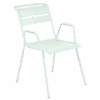 Fauteuil De Jardin Monceau XL Empilable Métal - Menthe Glaciale -Produits De Jardin fauteuil de jardin monceau xl empilable metal 3