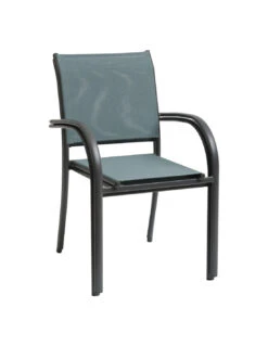 Fauteuil De Jardin Piazza Empilable - Aluminium Graphite - Graphite / Jade 6 Fauteuil De Jardin Piazza Empilable - Aluminium Graphite - Graphite / Jade -Produits De Jardin fauteuil de jardin piazza empilable aluminium graphite graphite jade 1