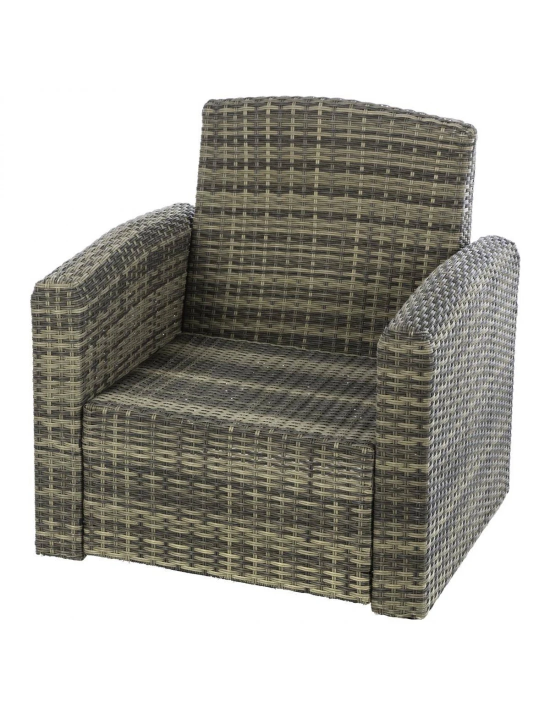 Fauteuil De Jardin Polynésia - Résine Tressée - Naturae 6 Fauteuil De Jardin Polynésia - Résine Tressée - Naturae – Image 4