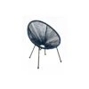 Fauteuil De Terrasse Rio Avec Cordage Plastique - Grey / Bleu 2 Fauteuil De Terrasse Rio Avec Cordage Plastique - Grey / Bleu -Produits De Jardin fauteuil de terrasse rio avec cordage plastique