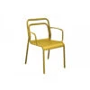 Fauteuil EOS Empilable En Aluminium - Miel -Produits De Jardin fauteuil eos empilable en aluminium miel