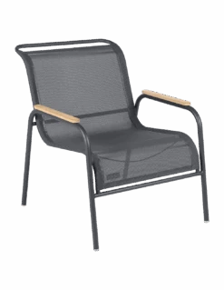 Fauteuil Lounge COOLSIDE Design Studio - Fermob - Carbone