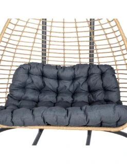 Fauteuil œuf Suspendu AJAR Ardoise 2 Places -Produits De Jardin fauteuil oeuf suspendu ajar ardoise 2 places 2