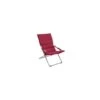 Fauteuil Relax De Jardin MILOS - Assise Matelassée - Bordeaux -Produits De Jardin fauteuil relax de jardin milos assise matelassee bordeaux