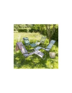 Lafuma Fauteuil Relax R Clip Batyline Seigle -Produits De Jardin fauteuil relax r clip batyline seigle 3