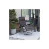 Lafuma Fauteuil Relax RSX Clip Air Comfort Taupe -Produits De Jardin fauteuil relax rsx clip air comfort taupe