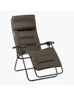 Lafuma Fauteuil Relax RSX Clip Air Comfort Taupe -Produits De Jardin fauteuil relax rsx clip air comfort taupe 3