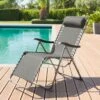 Fauteuil Relax Silos Basculant - 5 Positions - Olive -Produits De Jardin fauteuil relax silos basculant 5 positions