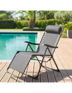 Fauteuil Relax Silos Basculant - 5 Positions - Olive -Produits De Jardin fauteuil relax silos basculant 5 positions 13