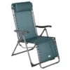 Fauteuil Relax Silos Basculant - 5 Positions - Bleu Canard -Produits De Jardin fauteuil relax silos basculant 5 positions bleu canard