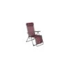 Fauteuil Relax Silos Basculant - 5 Positions - Bordeaux -Produits De Jardin fauteuil relax silos basculant 5 positions bordeaux