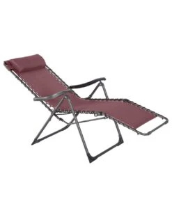 Fauteuil Relax Silos Basculant - 5 Positions - Bordeaux -Produits De Jardin fauteuil relax silos basculant 5 positions bordeaux 3