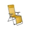 Fauteuil Relax Silos Basculant - 5 Positions - Moutarde -Produits De Jardin fauteuil relax silos basculant 5 positions moutarde