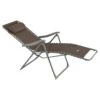 Fauteuil Relax Silos Basculant - 5 Positions - Taupe -Produits De Jardin fauteuil relax silos basculant 5 positions taupe