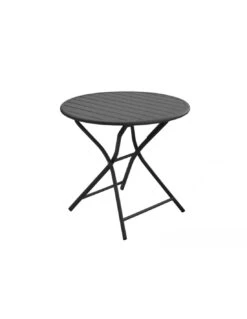 Guéridon Pliant Globe Ø80 Cm En Aluminium - Vert -Produits De Jardin gueridon pliant globe o80 cm en aluminium 1