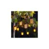 Guirlande Solaire 10 Lampions Cool Flame 4m70 -Produits De Jardin guirlande solaire 10 lampions cool flame 4m70