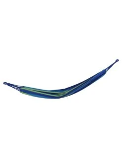 Hamac De Jardin Yaqui - L.200 X P.80 Cm - Bleu Rayé Vert -Produits De Jardin hamac de jardin yaqui l200 x p80 cm bleu raye vert 2