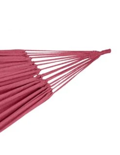 Hamac Yaqui Uni - L.200 X P.150 Cm - Framboise -Produits De Jardin hamac yaqui uni l200 x p150 cm coloris au choix 5