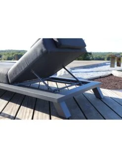Lit Loft En Aluminium Coloris Graphite -Produits De Jardin lit loft en aluminium coloris graphite 2