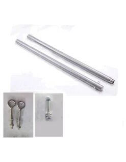 Mât De Fixation Pour Voile D'ombrage H.2,55 M - Graphite -Produits De Jardin mat de fixation pour voile d ombrage h255 m graphite 1