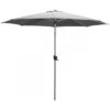 Parasol 300 Alu Anodisé Auto Inclinable Gris Chiné Clair -Produits De Jardin parasol 300 alu anodise auto inclinable gris chine clair