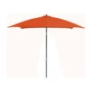 Parasol En Aluminium Droit 2x2 Inclinable - Paprika -Produits De Jardin parasol alu fibre droit 2x2 4 inclinable paprika