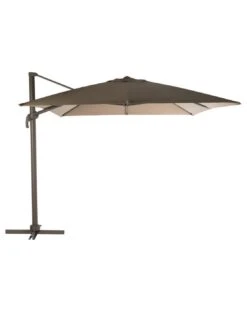 Parasol Déporté Carré Eléa 3 X 3 M - Graphite / Ardoise 17 Parasol Déporté Carré Eléa 3 X 3 M - Graphite / Ardoise -Produits De Jardin parasol deporte carre elea 3 x 3 m graphite ardoise 1 6