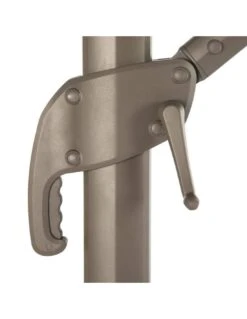 Parasol Déporté Carré Eléa 3 X 3 M - Toile Polyester 250g/m² - Noisette / Tonka 13 Parasol Déporté Carré Eléa 3 X 3 M - Toile Polyester 250g/m² - Noisette / Tonka -Produits De Jardin parasol deporte carre elea 3 x 3 m toile polyester 250gm noisette tonka 4