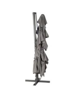 Parasol Déporté Eléa 3 X 4 M Multi-toiles Ardoise -Produits De Jardin parasol deporte elea 3 x 4 m multi toiles ardoise 4