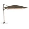 Parasol Déporté Éléa 3 X 4 M - Noisette / Tonka -Produits De Jardin parasol deporte elea 3 x 4 m noisette tonka