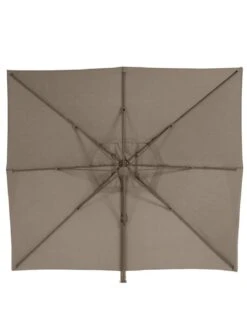 Parasol Déporté Éléa 3 X 4 M - Noisette / Tonka -Produits De Jardin parasol deporte elea 3 x 4 m noisette tonka 5