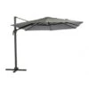 Parasol Déporté Eléa 4,2 X 3 M Hexagonal - Aluminium Et Toile Oléfine - Anthracite -Produits De Jardin parasol deporte elea 42 x 3 m hexagonal aluminium et toile olefine anthracite