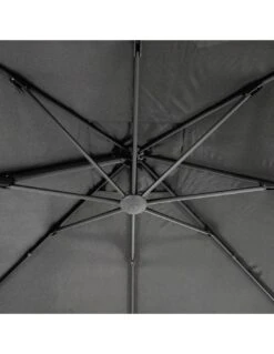 Parasol Déporté Eléa L.3 X P.4 M - Aluminium Et Toile Oléfine - Anthracite -Produits De Jardin parasol deporte elea l3 x p4 m aluminium et toile olefine anthracite 7