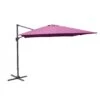 Parasol Déporté 3 X 4 M NH20 Inclinable Et Rotatif - Royal / Framboise -Produits De Jardin parasol deporte grey 3 x 4m nh inclinable et rotatif proloisirs 1