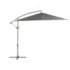 Parasol Déporté Janeiro Carré 2,5 X 2,5 M - Aluminium Et Toile Polyester - Gris Cendré -Produits De Jardin parasol deporte janeiro carre 25 x 25 m aluminium et toile polyester gris cendre